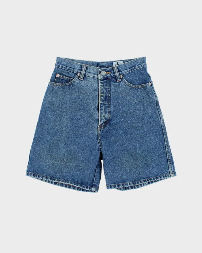 Vintage 90s Calvin Klein Denim Shorts - W25 sold by Rokit