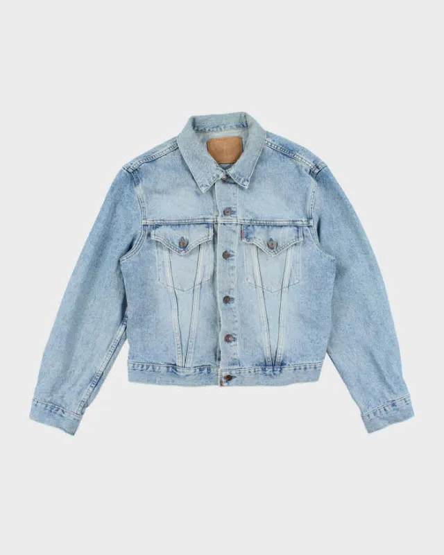 Vintage 90's Levi's Light Wash Denim Jacket - L sold by Rokit