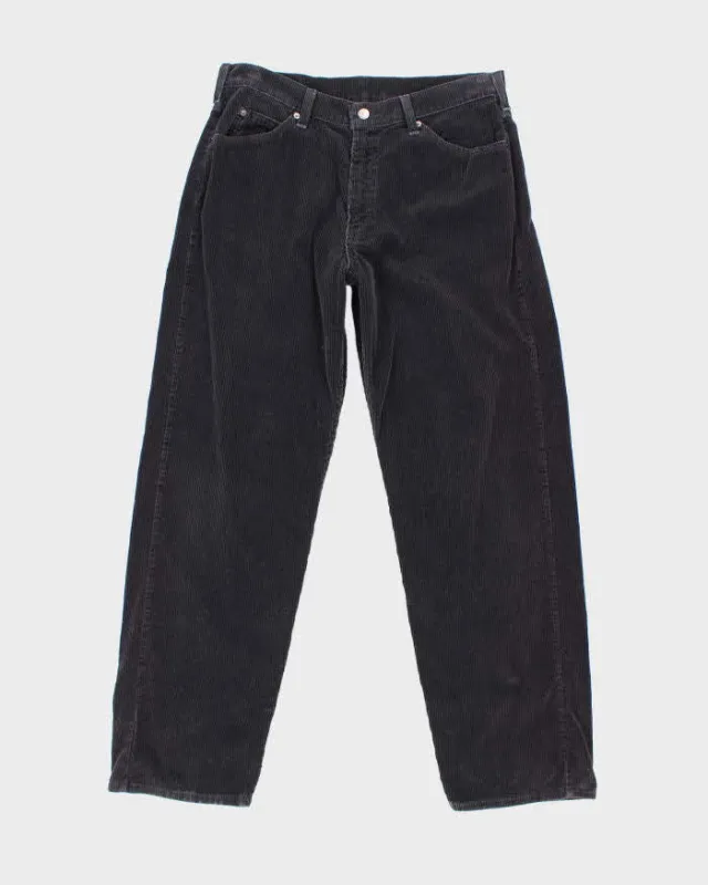 Vintage 90's Levi's Wide Leg Corduroy Trousers - W34 L32 sold by Rokit
