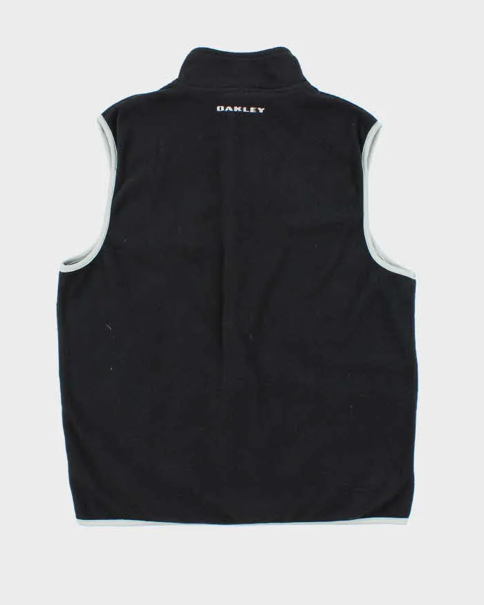 Vintage 2000's Oakley Embroidered Logo Fleece Gilet Jacket - S sold by Rokit product image thumbnail 2