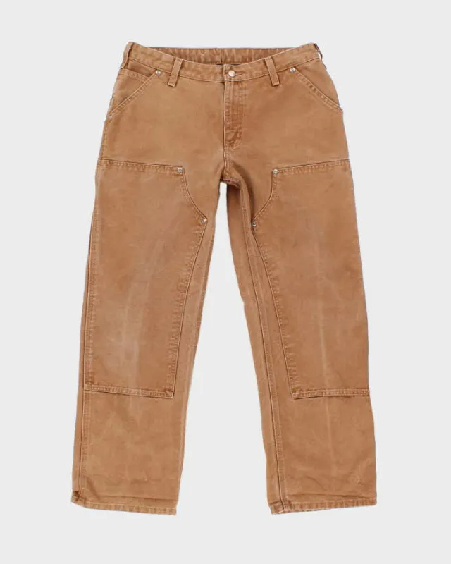 Vintage 2000's Carhartt Heavyweight Double Knee Carpenter Trousers - W30 L29 sold by Rokit