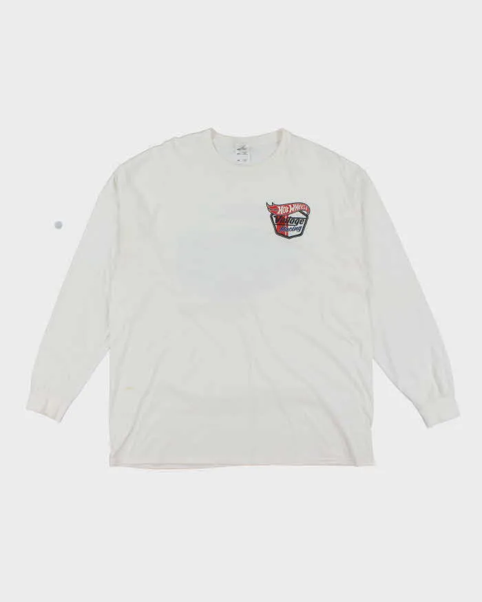 Vintage 2000's Hot Wheels Racing Graphic Long Sleeve T-Shirt - XL sold by Rokit