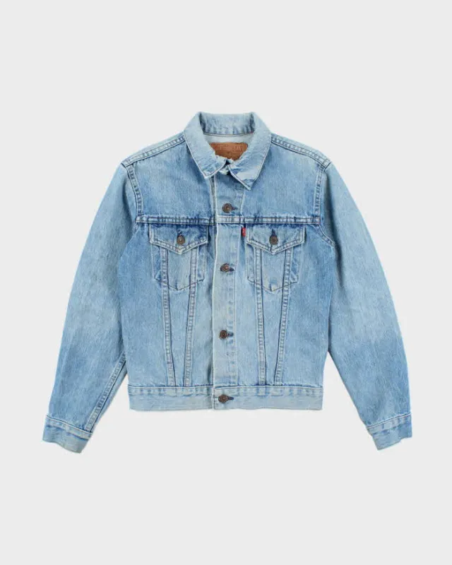 Vintage 90's Levi's Light Wash Denim Jacket - S sold by Rokit