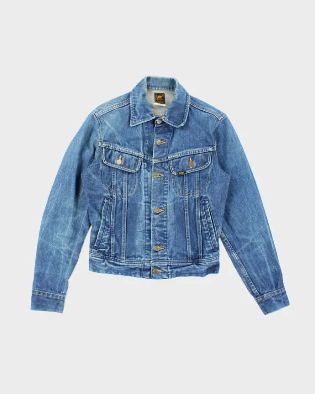 Vintage 80's Lee Dark Wash Denim Jacket - S sold by Rokit
