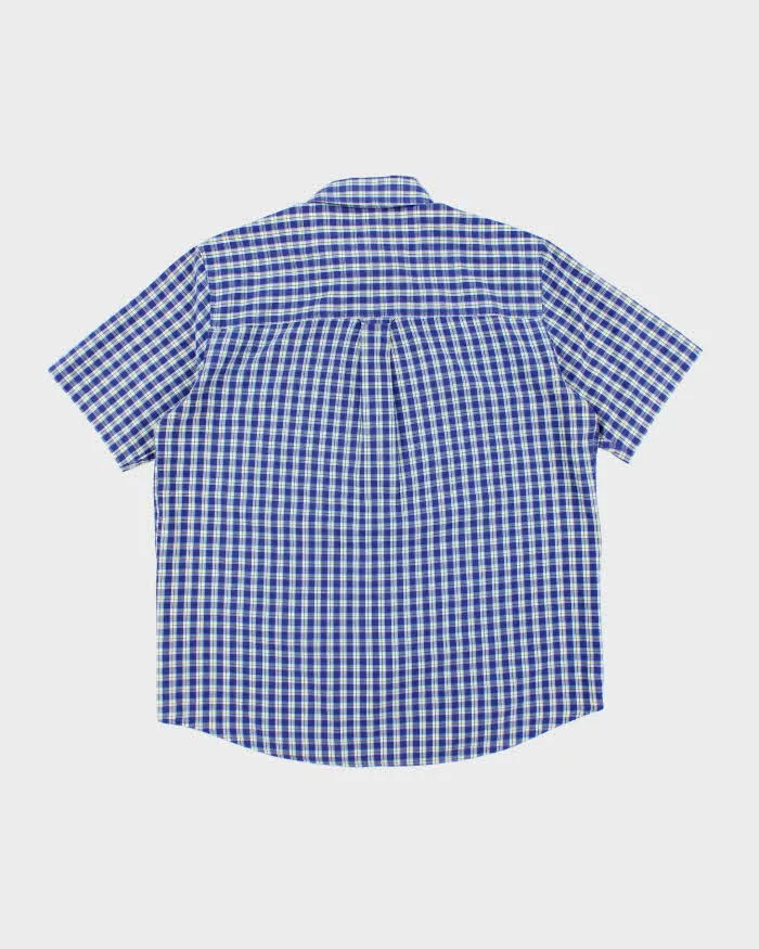 Chaps Checked Short Sleeve Short - L sold by Rokit product image thumbnail 2