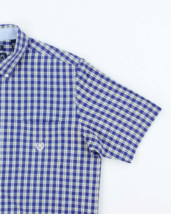 Chaps Checked Short Sleeve Short - L sold by Rokit product image thumbnail 4