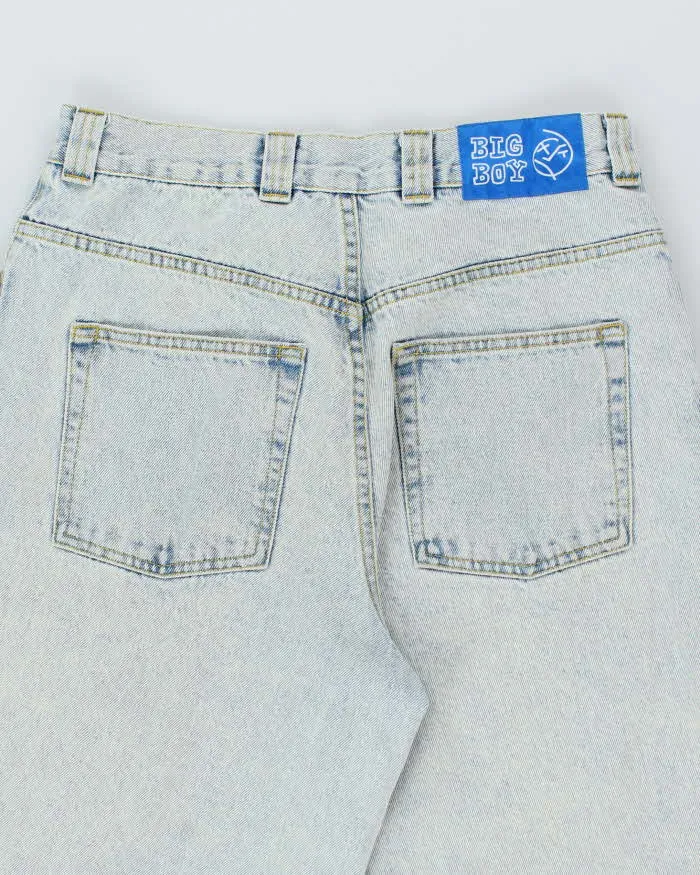 Polar Skate Co. Big Boys Baggy Light Wash Jeans - W30 L28 sold by Rokit product image thumbnail 4