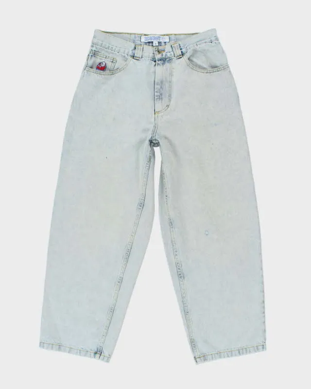 Polar Skate Co. Big Boys Baggy Light Wash Jeans - W30 L28 sold by Rokit