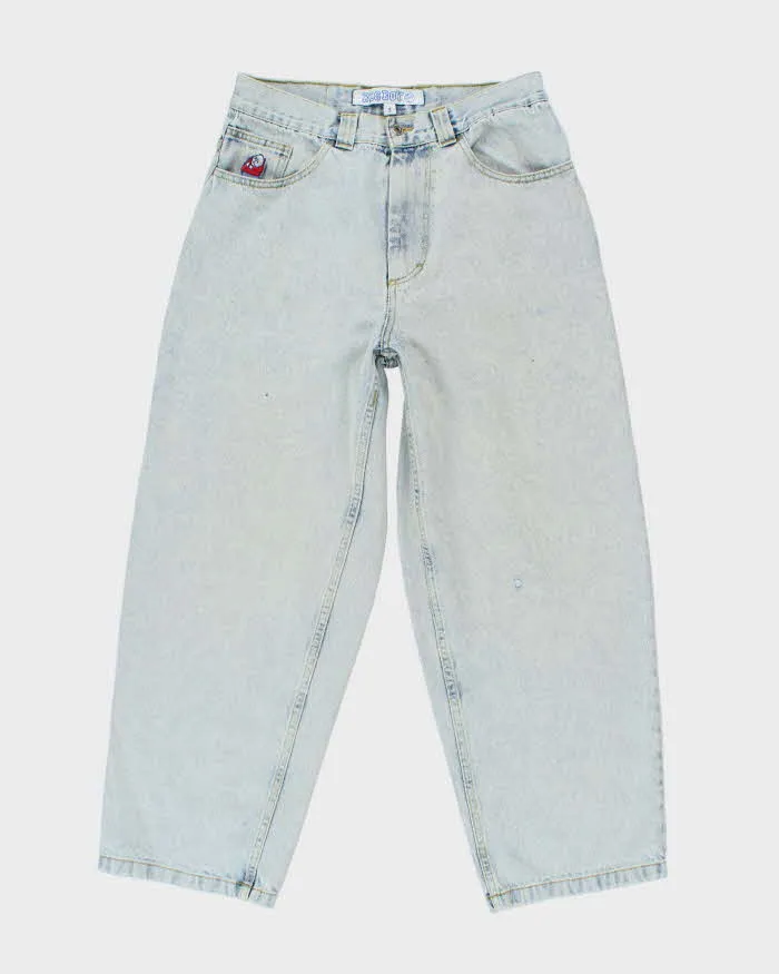 Polar Skate Co. Big Boys Baggy Light Wash Jeans - W30 L28 sold by Rokit