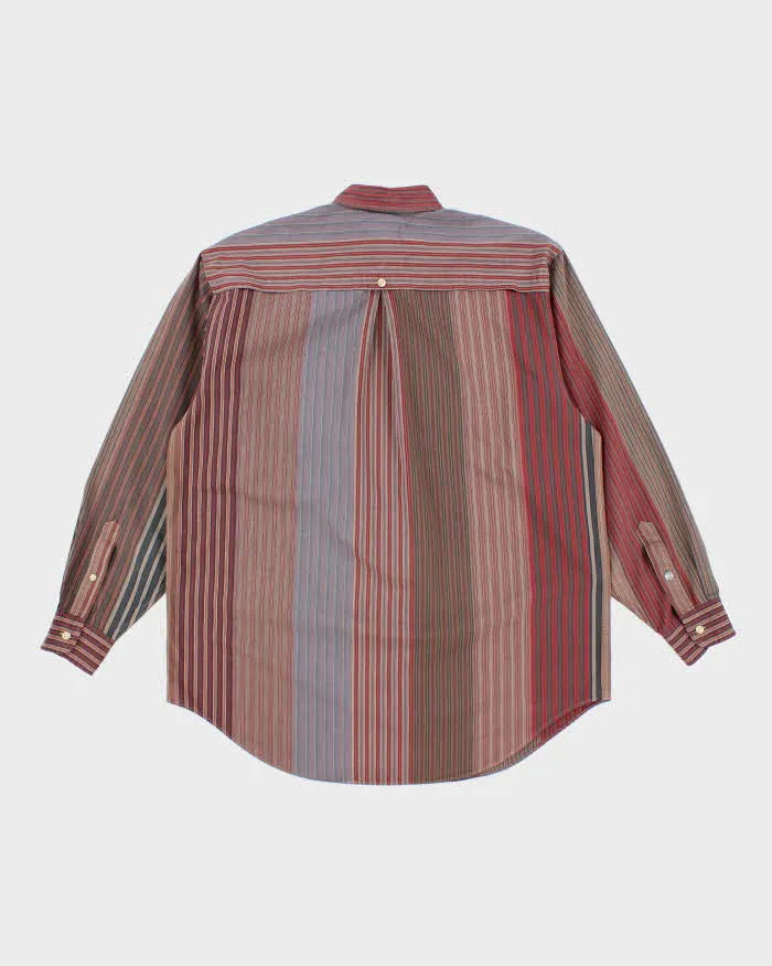Vintage Tommy Hilfiger Stripe Oversized Shirt - S sold by Rokit product image thumbnail 2
