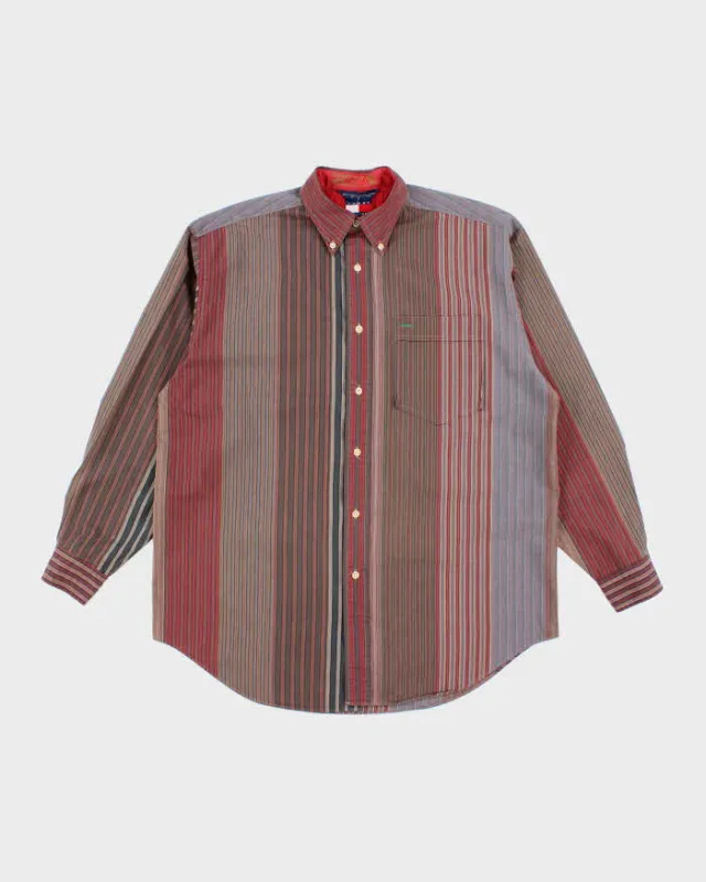 Vintage Tommy Hilfiger Stripe Oversized Shirt - S made by Tommy Hilfiger