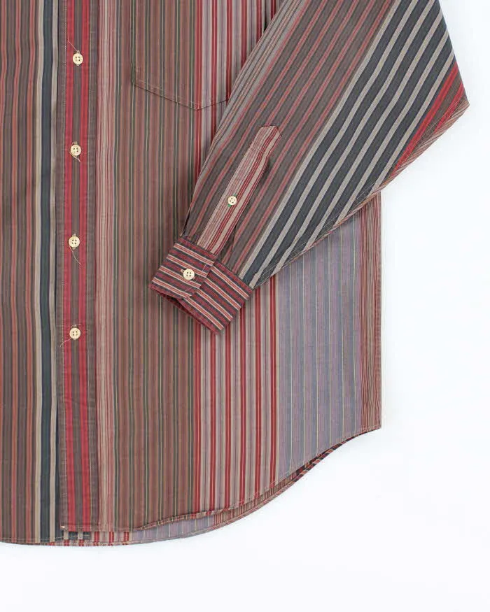 Vintage Tommy Hilfiger Stripe Oversized Shirt - S sold by Rokit product image thumbnail 4