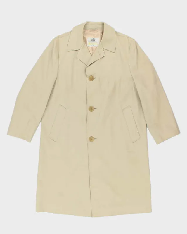 Vintage 90's Aquascutum Button Up Long Coat - L sold by Rokit