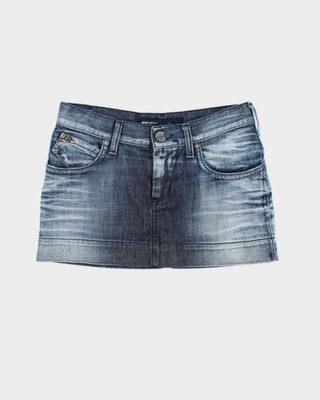 Vintage Y2k 00s Miss Sixty Denim Mini Skirt - XS sold by Rokit