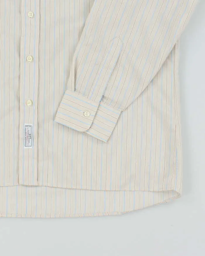 Vintage 90's Christian Dior Striped Long Sleeve Shirt - L sold by Rokit product image thumbnail 4
