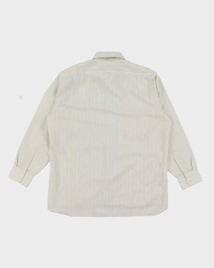Vintage 90's Christian Dior Striped Long Sleeve Shirt - L sold by Rokit product image thumbnail 2