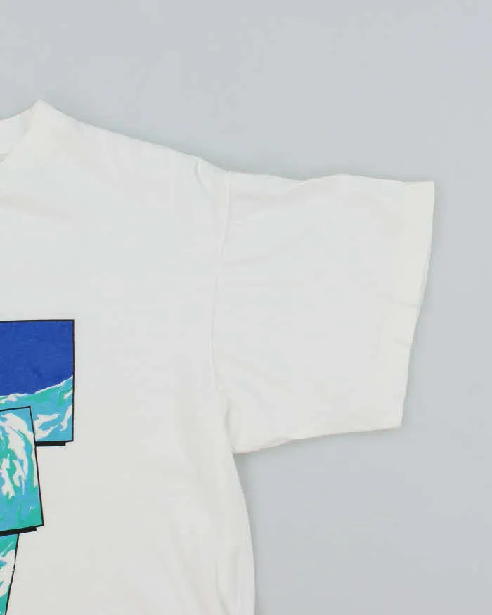 Vintage 90's Molson Dry Beer Graphic T-Shirt - XL sold by Rokit product image thumbnail 4