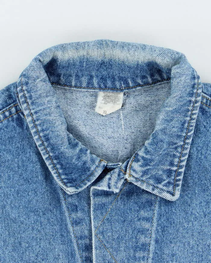 Vintage 90's Lee Oversized Medium Wash Denim Jacket - L sold by Rokit product image thumbnail 5