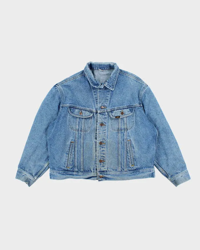 Vintage 90's Lee Oversized Medium Wash Denim Jacket - L sold by Rokit