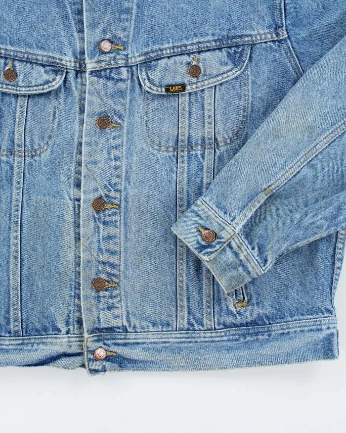 Vintage 90's Lee Oversized Medium Wash Denim Jacket - L sold by Rokit product image thumbnail 4