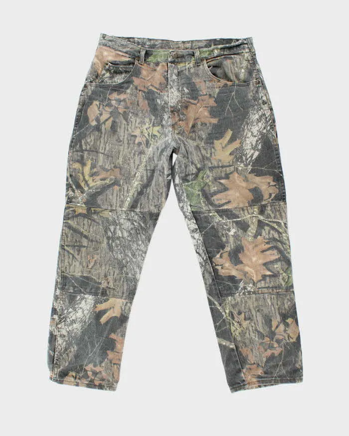 Vintage 2000's Wrangler Real Tree Camouflage Regular Fit Jeans - W36 L28 sold by Rokit