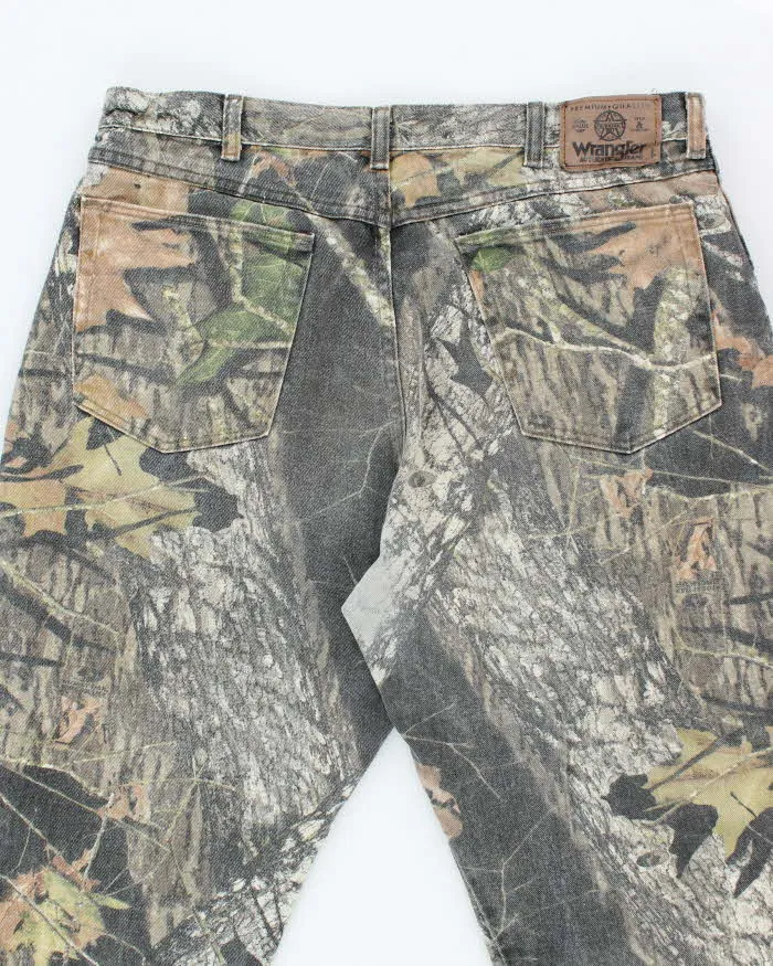 Vintage 2000's Wrangler Real Tree Camouflage Regular Fit Jeans - W36 L28 sold by Rokit product image thumbnail 4