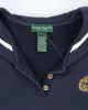 00s Ralph Lauren Sailor Collar Quarter Button Sweatshirt - L sold by Rokit