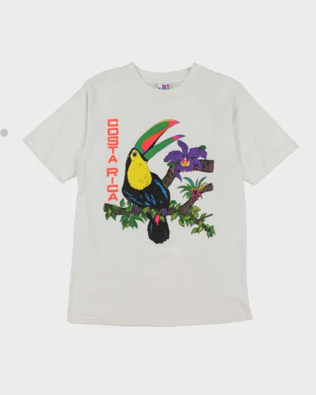 Vintage 90's Costa Rica Toucan Souvenir Graphic T-Shirt - L sold by Rokit