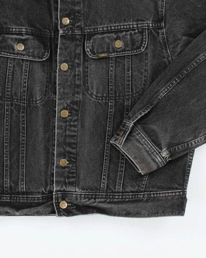 Vintage 90's Lee Oversized Grey Wash Denim Jacket - M sold by Rokit product image thumbnail 4