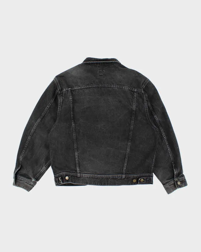 Vintage 90's Lee Oversized Grey Wash Denim Jacket - M sold by Rokit product image thumbnail 2