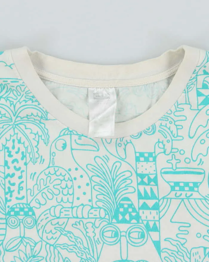 Vintage Ikea x Steve Harrington All Over Print Graphic T-Shirt - L sold by Rokit product image thumbnail 5