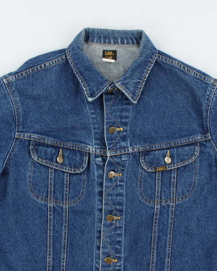 Vintage 90's Lee Dark Wash Boxy Denim Jacket - L sold by Rokit product image thumbnail 3