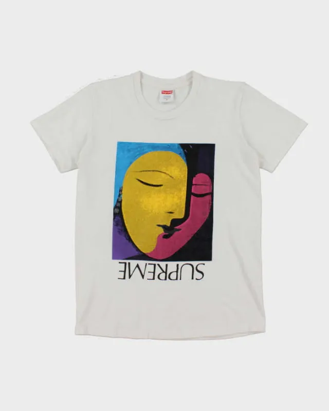 Supreme New York Abstract Art Graphic T-Shirt - S sold by Rokit