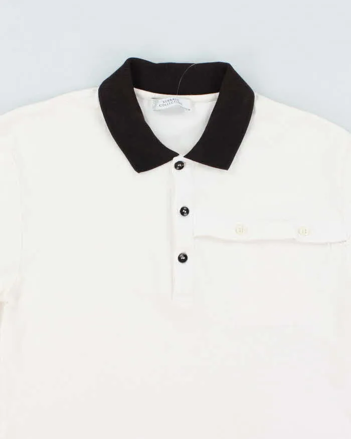 Vintage Versace Collection Slim Fit Polo Shirt - M sold by Rokit product image thumbnail 3
