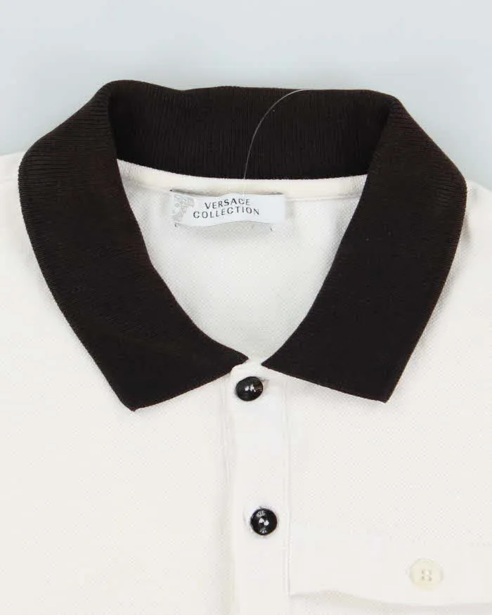 Vintage Versace Collection Slim Fit Polo Shirt - M sold by Rokit product image thumbnail 5
