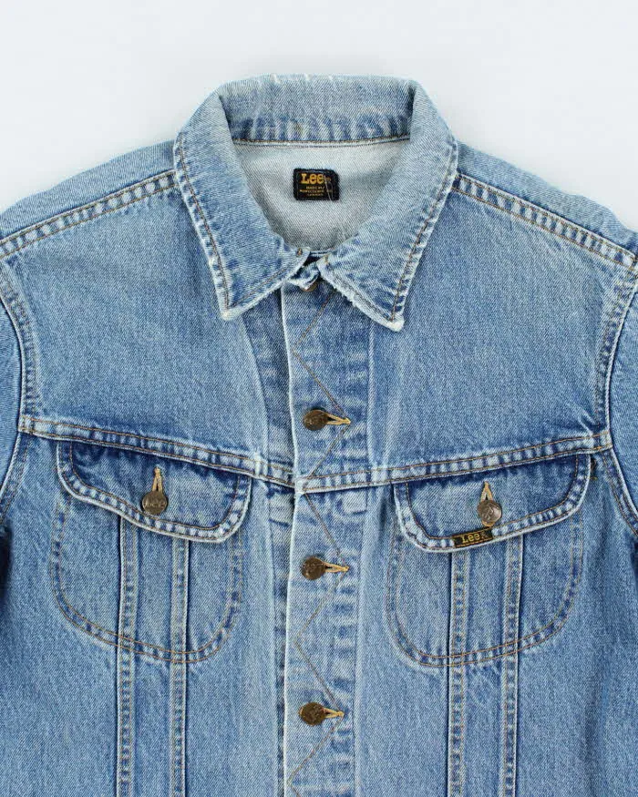 Vintage 90's Lee Faded Medium Wash Denim Jacket - M sold by Rokit product image thumbnail 3