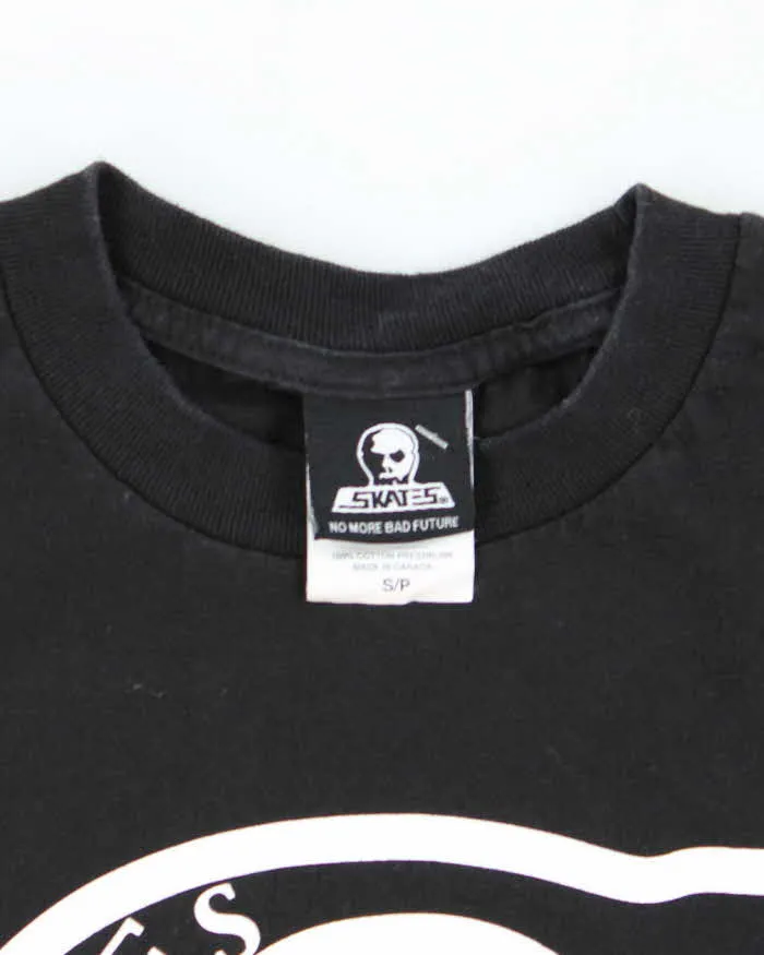 Vintage 2000's Skates No More Bad Future Graphic T-Shirt - S sold by Rokit product image thumbnail 5