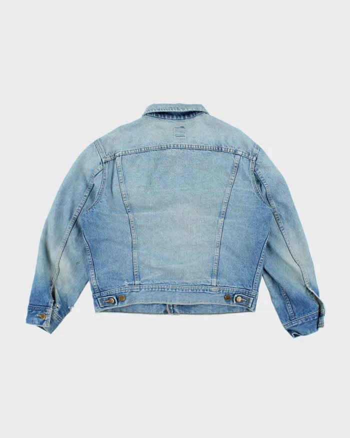 Vintage 80's Lee Faded Medium Wash Denim Jacket - M sold by Rokit product image thumbnail 2