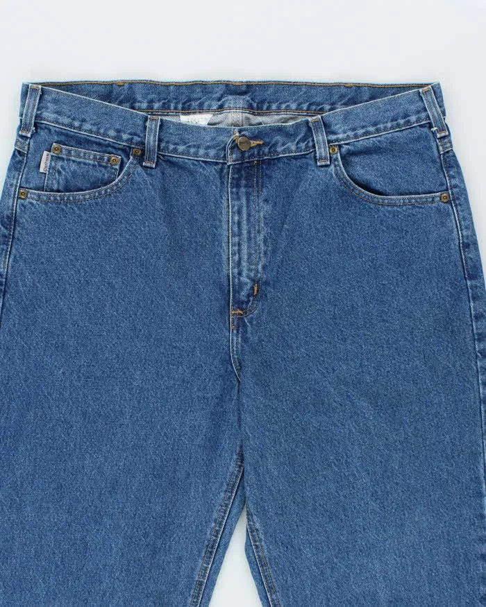 Vintage Y2K Carhartt Dark Wash Denim Jeans - W40 L30 sold by Rokit product image thumbnail 3