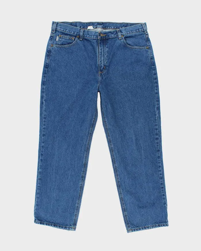 Vintage Y2K Carhartt Dark Wash Denim Jeans - W40 L30 sold by Rokit