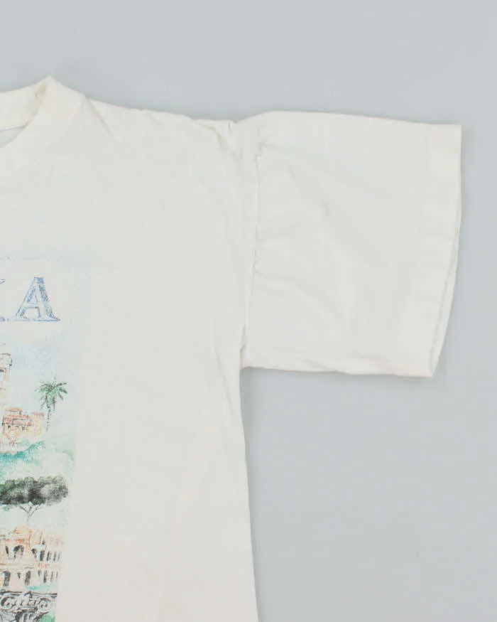 Vintage 90's Roma Italy Graphic Souvenir T-Shirt - M sold by Rokit product image thumbnail 4