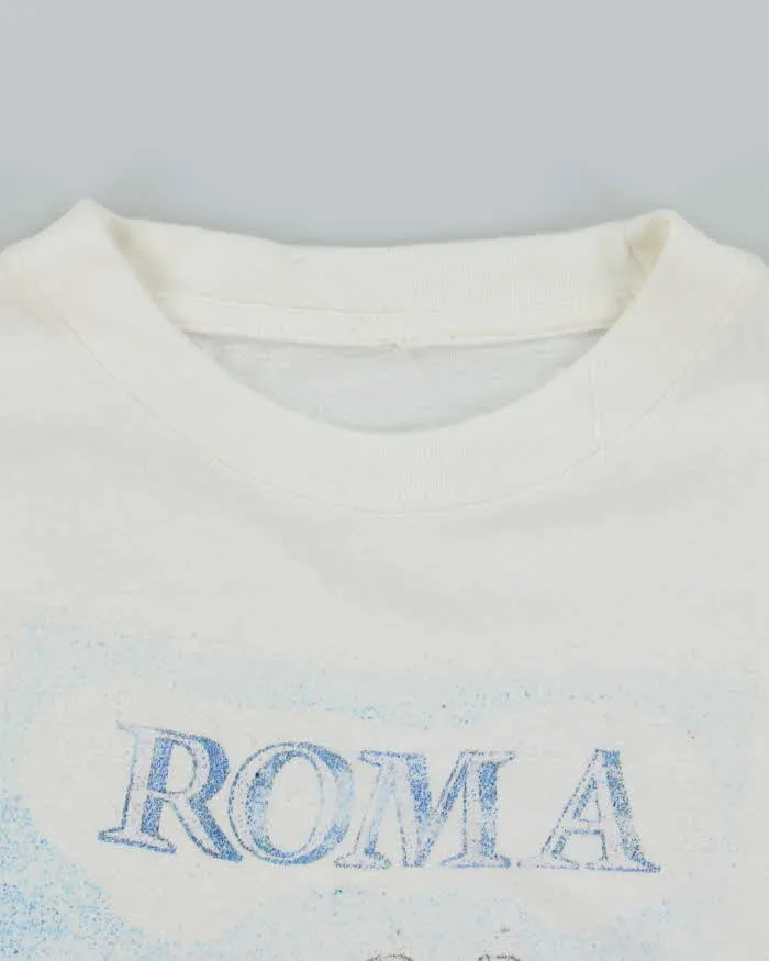 Vintage 90's Roma Italy Graphic Souvenir T-Shirt - M sold by Rokit product image thumbnail 5