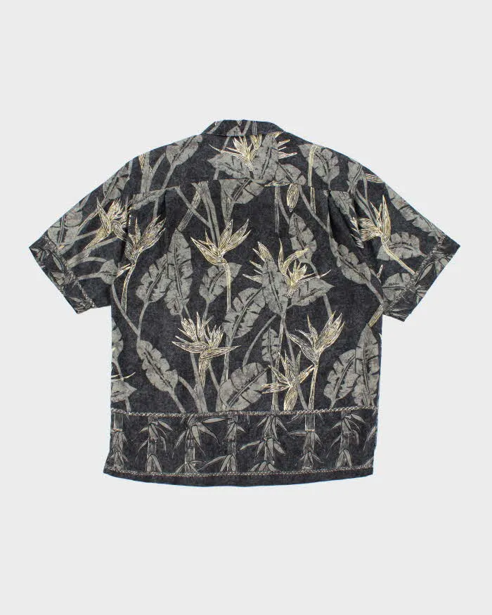 Vintage Tommy Bahama Floral Print Silk Hawaiian Shirt - M sold by Rokit product image thumbnail 2