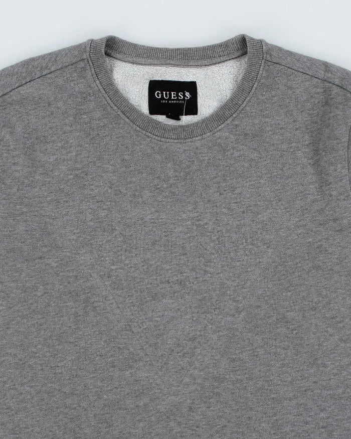 Vintage 2000's Guess Embossed Logo Sweatshirt - M sold by Rokit product image thumbnail 3