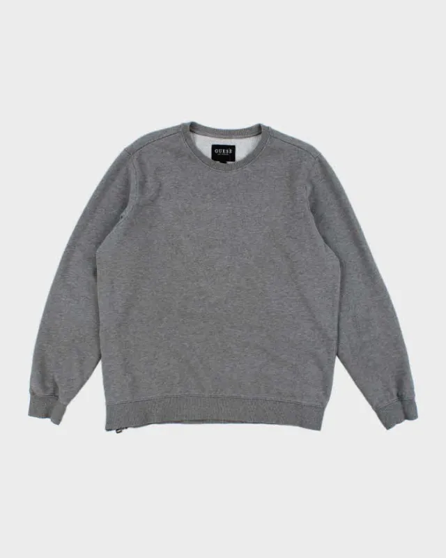 Vintage 2000's Guess Embossed Logo Sweatshirt - M sold by Rokit