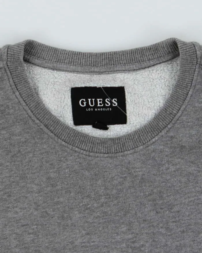 Vintage 2000's Guess Embossed Logo Sweatshirt - M sold by Rokit product image thumbnail 5