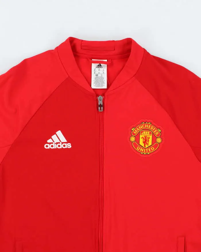Vintage Adidas Manchester United FC Track Jacket - M sold by Rokit product image thumbnail 3