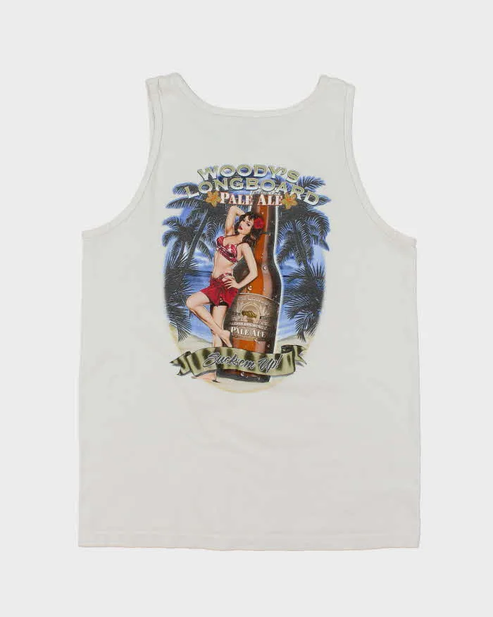 Vintage Y2K Aloha Brewing Graphic T-Shirt - M sold by Rokit product image thumbnail 2