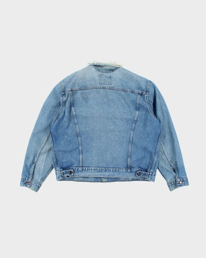 Vintage 90's Levi's Boxy Medium Wash Denim Jacket - L sold by Rokit product image thumbnail 2