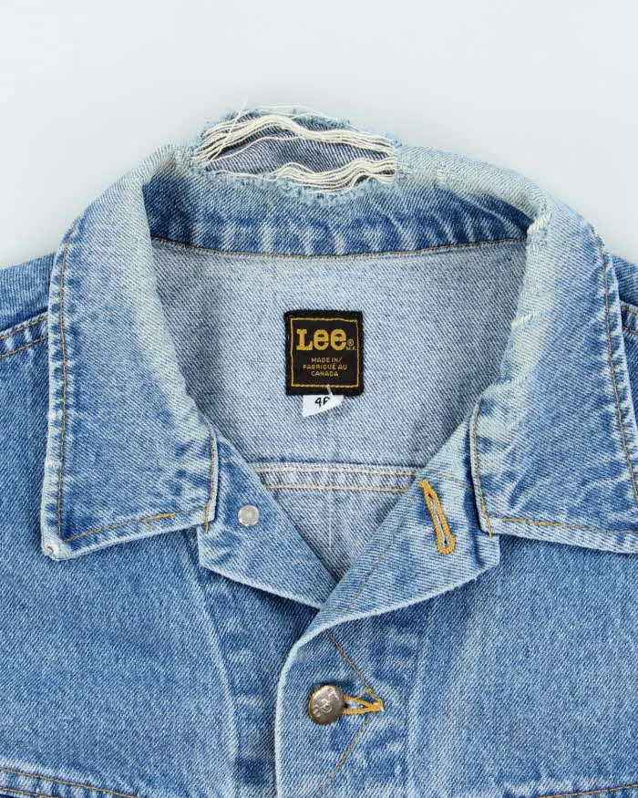 Vintage 90's Lee Light Wash Denim Jacket - L sold by Rokit product image thumbnail 5